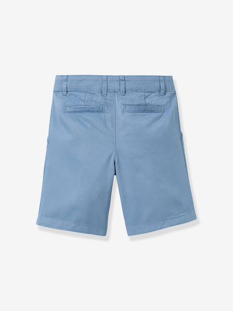 Boy's chino shorts blue - vertbaudet enfant 