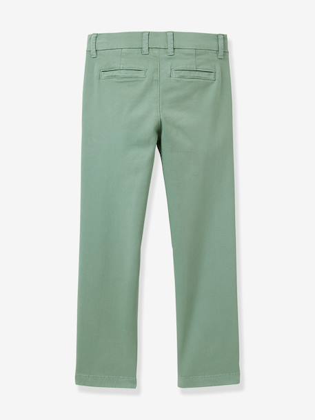 Pantalon chino vert sauge - vertbaudet enfant 