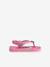 Disney flip-flops for babies blue+rose - vertbaudet enfant 