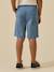 Boy's chino shorts blue - vertbaudet enfant 
