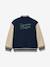 Teddy jacket in college style navy blue - vertbaudet enfant 