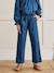 Denim trouser with belt brut denim - vertbaudet enfant 