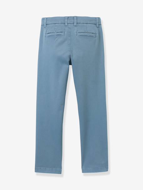 Chino trousers slate blue - vertbaudet enfant 