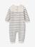 Striped sleepsuit for babies navy blue - vertbaudet enfant 