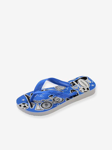 Kids' sport flip-flops blue - vertbaudet enfant 