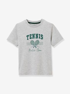 T-shirt manche courte coton bio - vertbaudet enfant Garçon-T-shirt, polo, sous-pull-T-shirt-T-shirt manche courte coton bio
