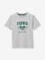 T-shirt manche courte coton bio gris chiné - vertbaudet enfant 