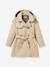 Trench coat with belt for children beige - vertbaudet enfant 