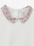 T-shirt with fancy collar in organic cotton light pink - vertbaudet enfant 