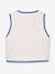 Sherpa baby sleeveless cardigan ecru - vertbaudet enfant 
