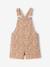 Combi salopette courte fleurie multicolore - vertbaudet enfant 