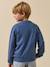 Sweatshirt with slogan in organic cotton denim blue - vertbaudet enfant 