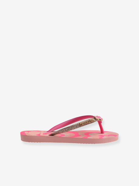 Glitter flip-flops rose - vertbaudet enfant 