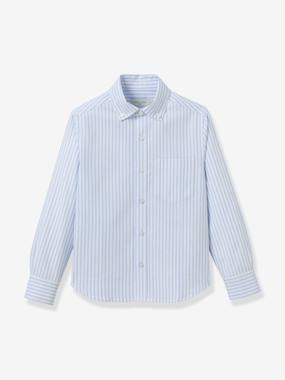 Striped long-sleeved shirt - vertbaudet enfant