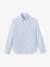 Striped long-sleeved shirt striped blue - vertbaudet enfant 