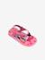Disney flip-flops for babies blue+rose - vertbaudet enfant 