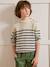 Striped jumper for boys striped blue - vertbaudet enfant 