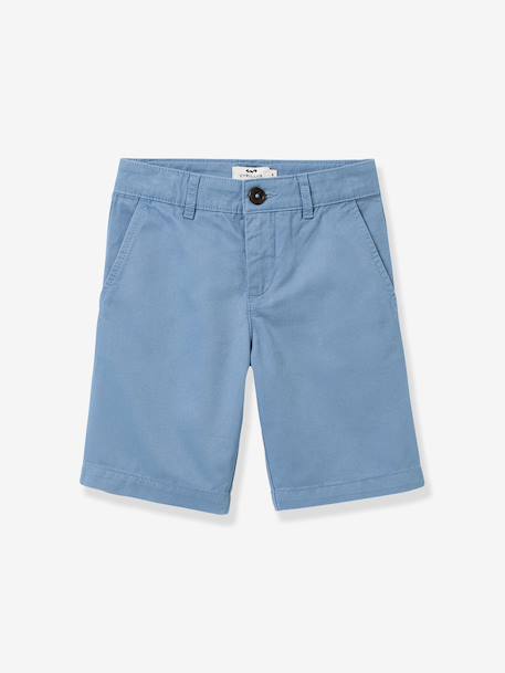 Boy's chino shorts blue - vertbaudet enfant 