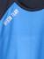 T-shirt de sport garçon matière technique effet colorblock bleu drapeau - vertbaudet enfant 