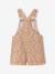 Combi salopette courte fleurie multicolore - vertbaudet enfant 