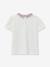 Tee shirt col habillé coton bio rose clair - vertbaudet enfant 