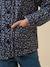 Flowered jacket blue - vertbaudet enfant 