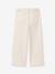 Wide twill trouser ecru - vertbaudet enfant 