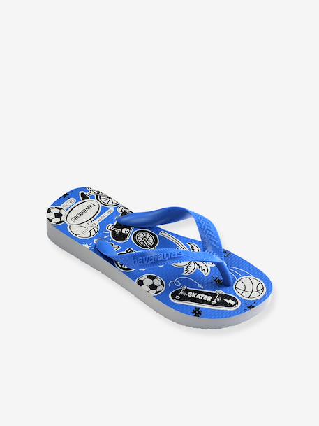 Kids' sport flip-flops blue - vertbaudet enfant 