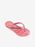 Tongs paillettes rose - vertbaudet enfant 