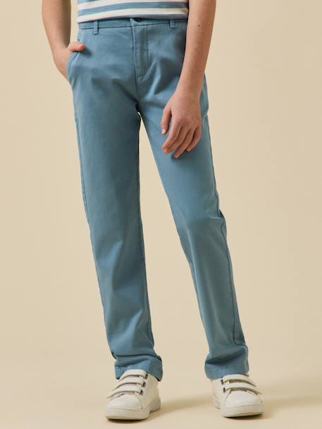 Chino trousers slate blue - vertbaudet enfant 