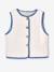Sherpa baby sleeveless cardigan ecru - vertbaudet enfant 