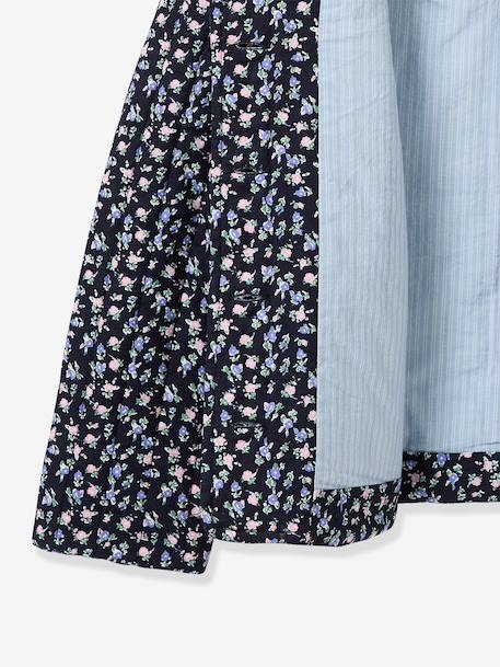 Flowered jacket blue - vertbaudet enfant 