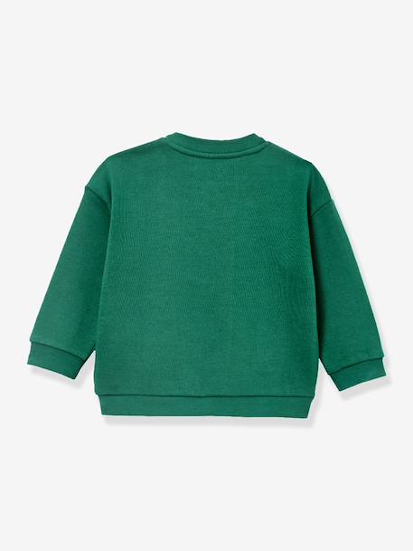Soft baby sweatshirt mint green - vertbaudet enfant 
