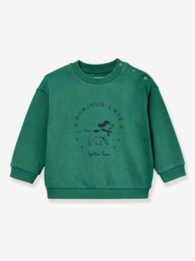 Baby-Jumpers, Cardigans & Sweaters-Sweaters-Soft baby sweatshirt 