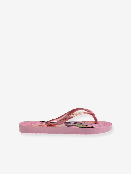 Disney princess flip-flops navy blue+rose - vertbaudet enfant 