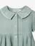 Short cotton gauze dress sage green - vertbaudet enfant 
