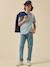 Chino trousers slate blue - vertbaudet enfant 