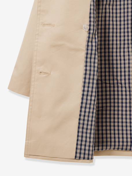 Trench coat with belt for children beige - vertbaudet enfant 