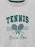 T-shirt manche courte coton bio gris chiné - vertbaudet enfant 