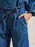 Denim trouser with belt brut denim - vertbaudet enfant 