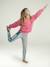 Girls' sweatshirt and leggings set marl grey - vertbaudet enfant 