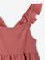 Girl's sleeveless dress navy blue+old rose - vertbaudet enfant 