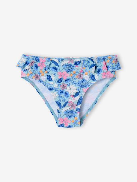 Girl's two-piece swimsuit aqua green - vertbaudet enfant 