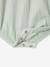 Combinaison bébé fille coton bio moutarde+vert d'eau - vertbaudet enfant 