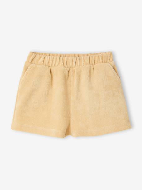 Set of top and short pale yellow - vertbaudet enfant 