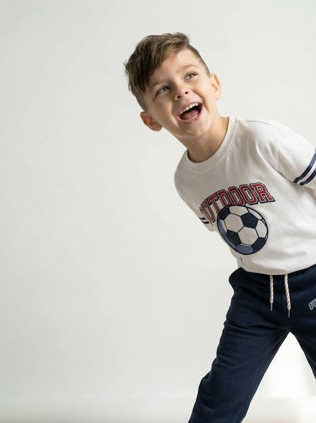 Short-sleeved sports t-shirt white - vertbaudet enfant 