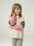 Girl's sportswear sweatshirt ecru - vertbaudet enfant 