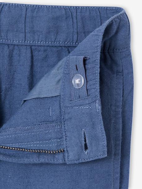 Lightweight medium trouser for boys blue - vertbaudet enfant 