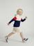 Bermuda Shorts for Boys ecru+medium blue - vertbaudet enfant 
