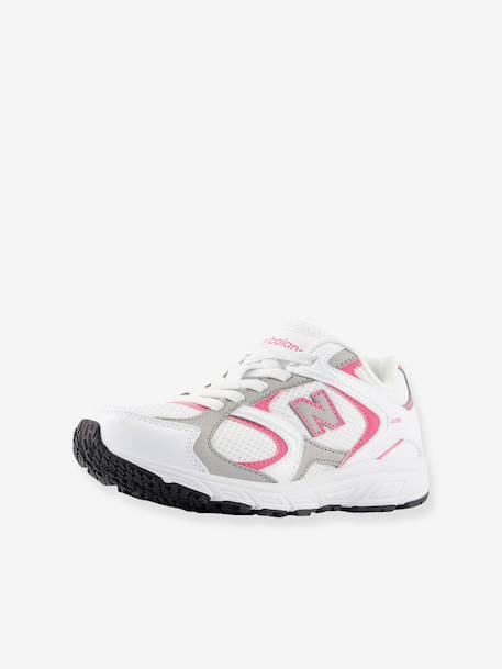 P408 trainers black+fuchsia+navy blue+rose+white - vertbaudet enfant 